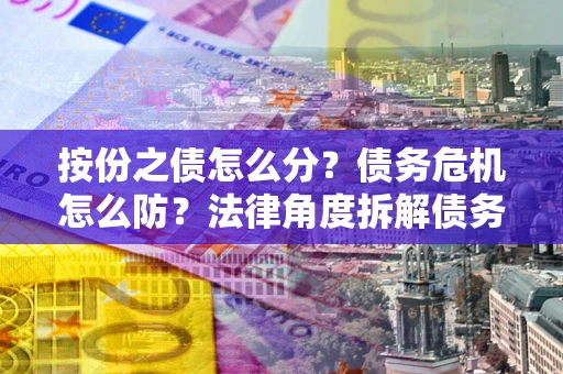 北京按份之债怎么分？债务危机怎么防？法律角度拆解债务分配与风险自保指南