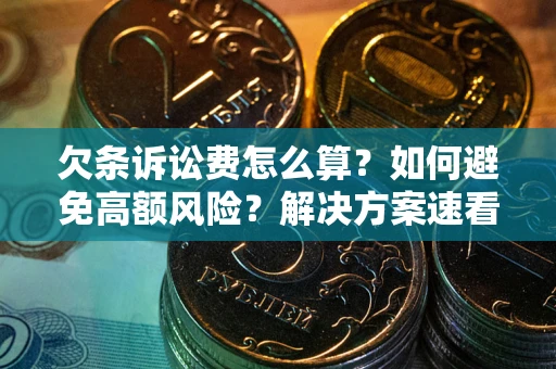 北京欠条诉讼费怎么算？如何避免高额风险？解决方案速看！
