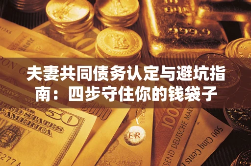 北京夫妻共同债务认定与避坑指南：四步守住你的钱袋子