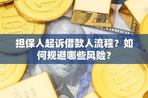 北京担保人起诉借款人流程？如何规避哪些风险？