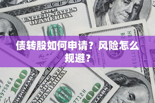北京债转股如何申请？风险怎么规避？