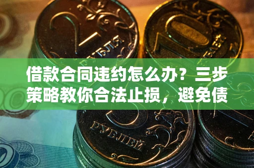 北京借款合同违约怎么办？三步策略教你合法止损，避免债务危机升级