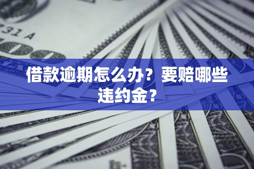 北京借款逾期怎么办？要赔哪些违约金？
